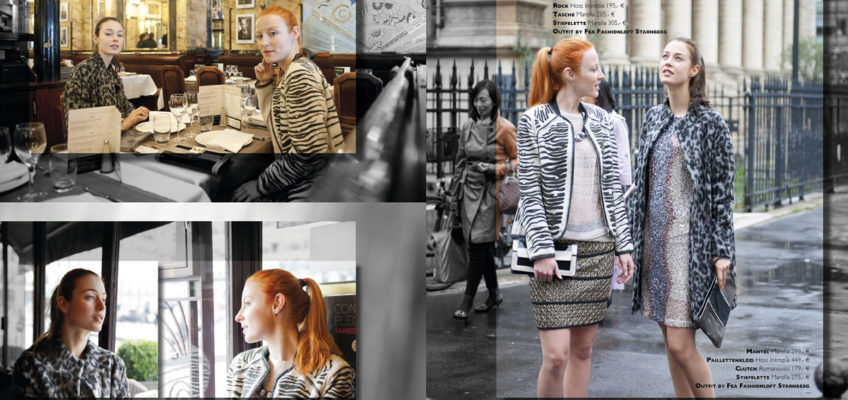Fashionshooting der Münchner Agentur in Paris