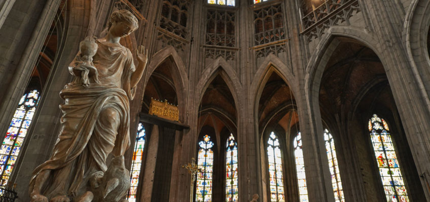 Kulturhauptstadt Mons Collegiale Sainte Waudru Altar