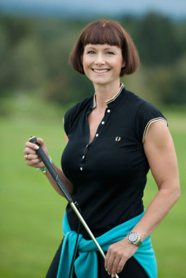 Golfschwung optimieren - Porträt Kirstin Renner