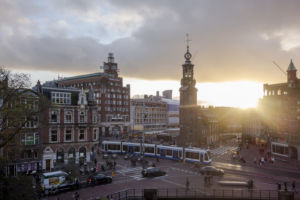 Ausblick aus einer Suite des De L‘Europe Hotel im Herzen Amsterdams Ausblick aus einer Suite des De L‘Europe Hotel im Herzen Amsterdams