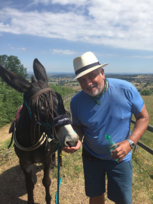Eselwandern in Burgund - Robert Lübenoff nimmt sich mal ne Auszeit